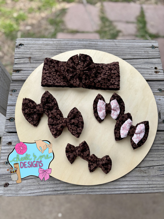 Brown Floral